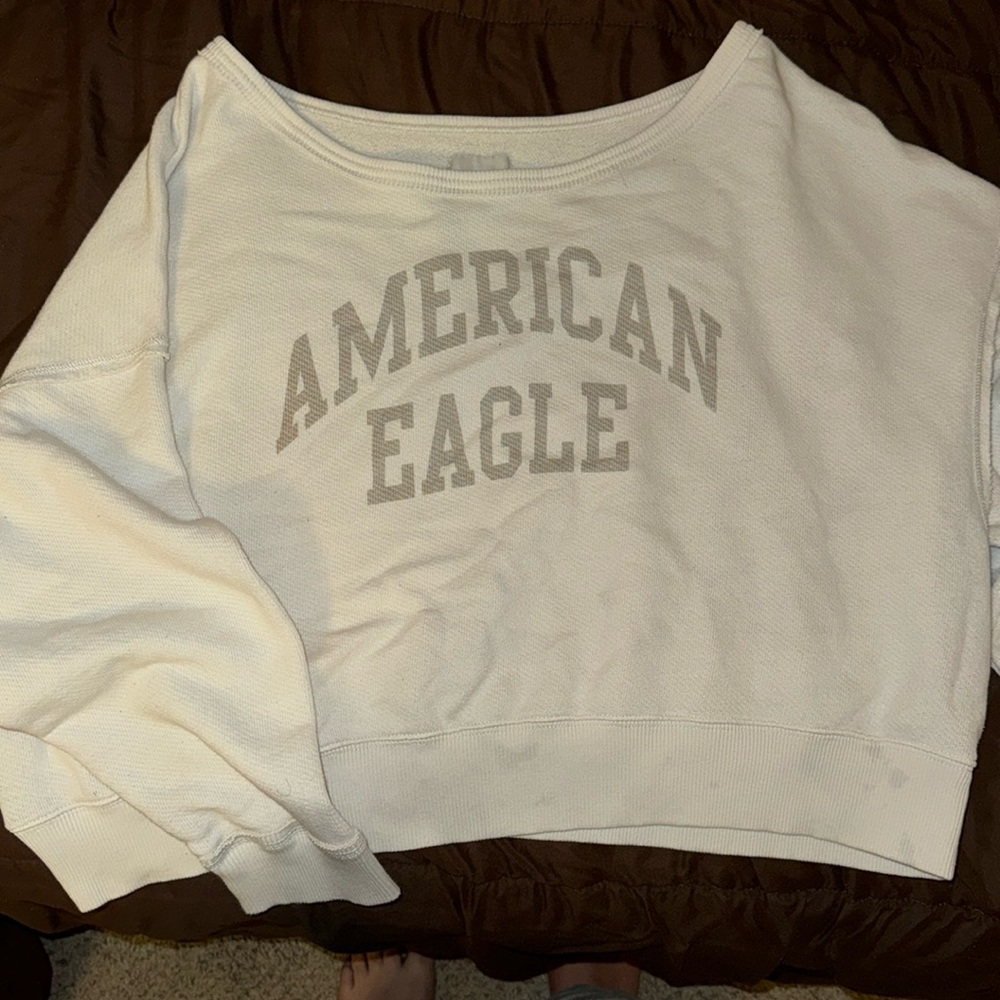 AMERICAN EAGLE OFF SHOULDER SWEATER